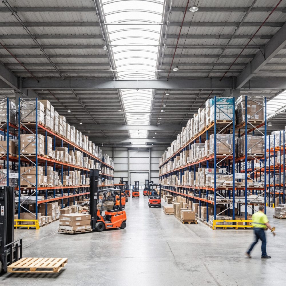 warehouse-interior-with-forklifts-shelving